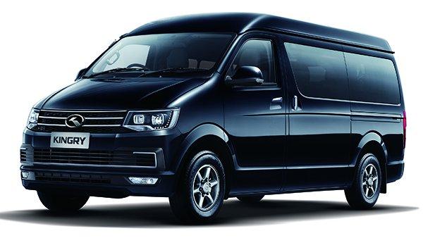 5m Black MPV Van