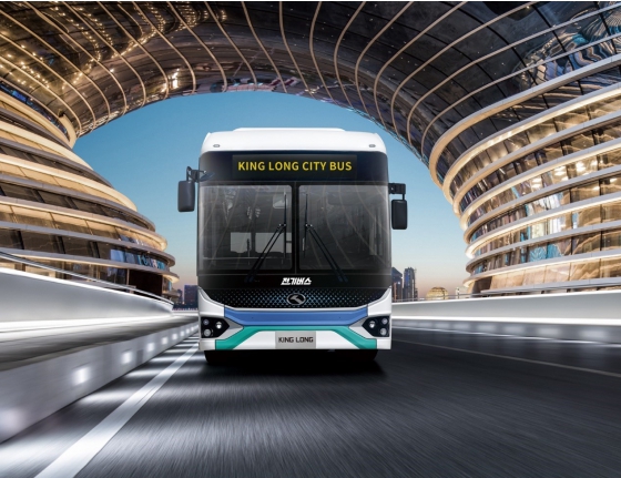 Green Travel من أجل حياة أفضل King Long XMQ6110BWEV حافلة المدينة الكهربائية الكاملة