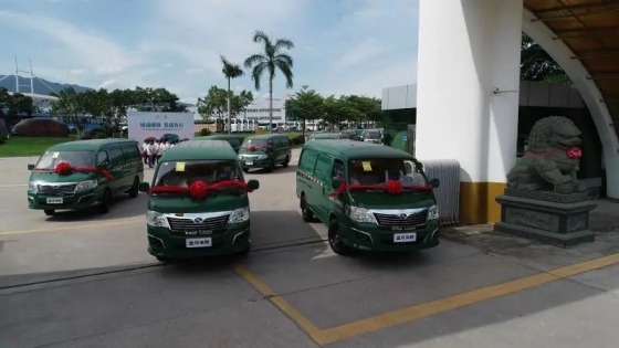 تم تسليم عربات الخدمة البريدية الكهربائية King Long Kingwin للتشغيل في جميع أنحاء الصين