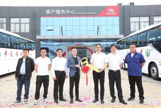 30 وحدة من حافلات King Long تصل إلى Tianjin للتشغيل