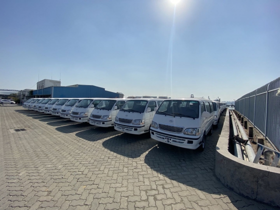 تم تصدير أكثر من 1100 شاحنة كينج لونج إلى مصر من فبراير إلى أبريل 2021