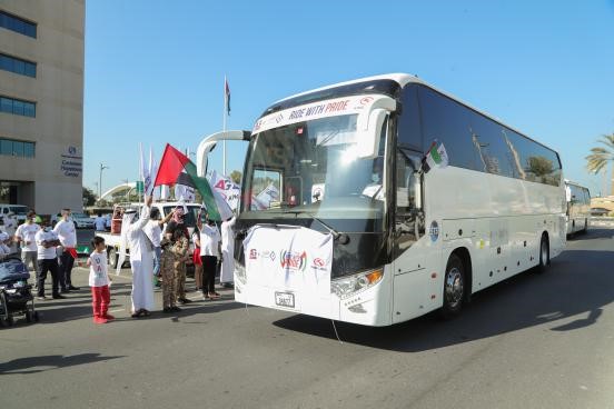 انضمت King Long Bus إلى احتفالات اليوم الوطني لدولة الإمارات العربية المتحدة