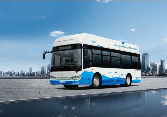 الهيدروجين الأخضر ، جرين ترافيل - حافلة وقود الهيدروجين XMQ6850G
