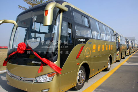 تذهب حافلات Kinglong إلى مقاطعة Guizhou