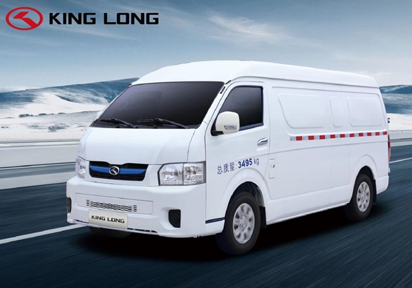 الشريك الصلب ، سيارة شاملة جميع الاتجاهات ، أصبحت عربة النقل والإمداد الكهربائية النقية King Long Longyao 8S رسمية الآن!