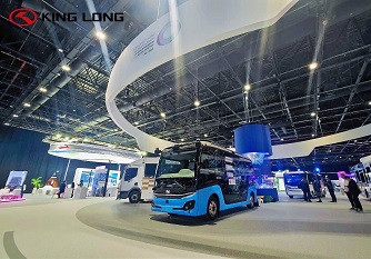 الحافلة ذاتية القيادة King Long XMQ6601AGBEV تفوز ببطولة تحدي دبي العالمي للتنقل ذاتي القيادة لعام 2023